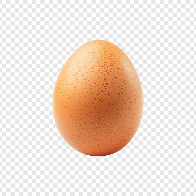 PSD an egg on transparent background