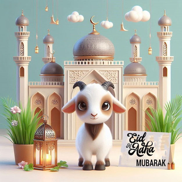 Eid al adha concept background