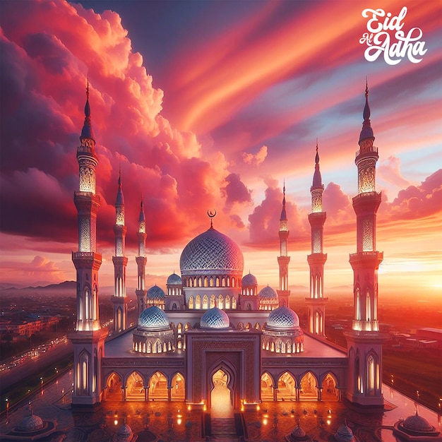 Eid al adha concept background