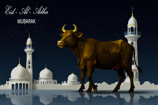 PSD eid al adha islamic banner