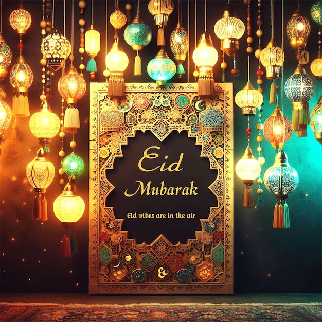 Eid Al Adha Mubarak Illustration Design banner