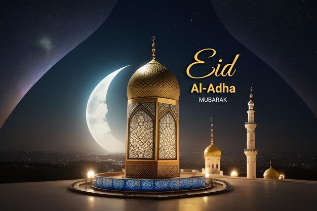 Eid Al Adha PSD Banner Design for Social Media