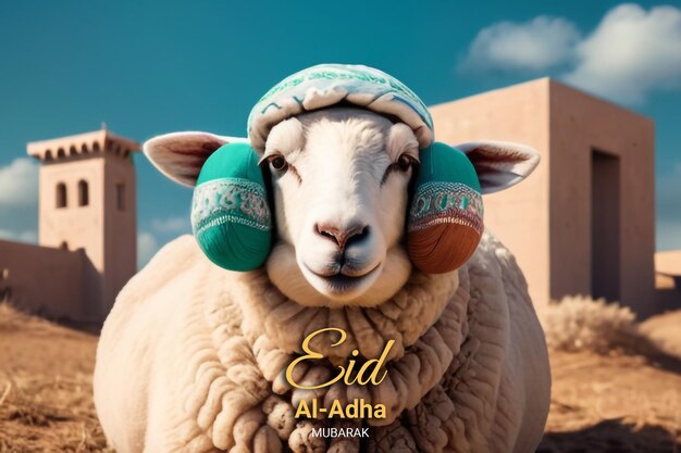 Eid Al Adha PSD Banner Design Template for Social Media Feed