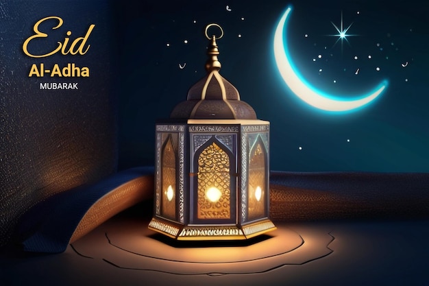 Eid Al Adha PSD Banner Template Design for Social Media