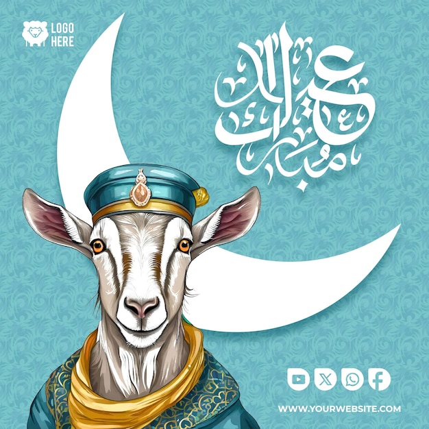 Eid Al Adha Social Media Post Template