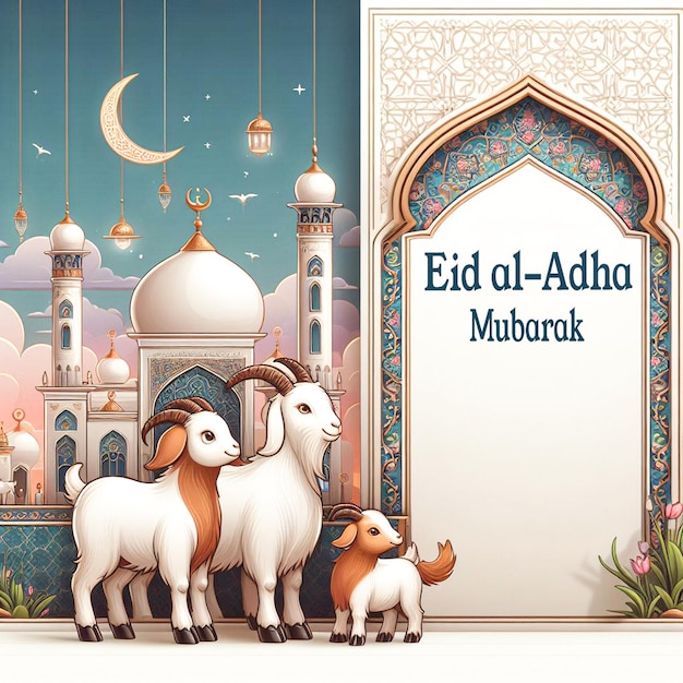 Eid alAdha banner background