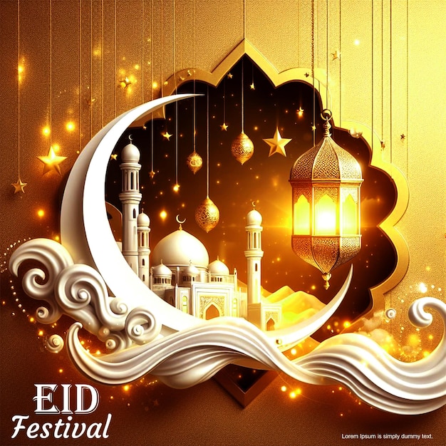 eid aladha Festival template