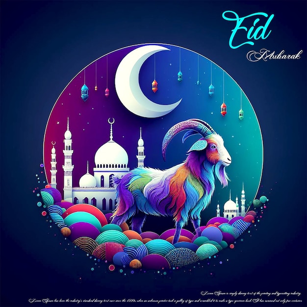 Eid mubarak amazing edit for eid al adha festival