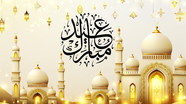 Eid Mubarak card design