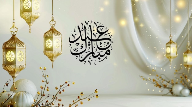 Eid Mubarak card design