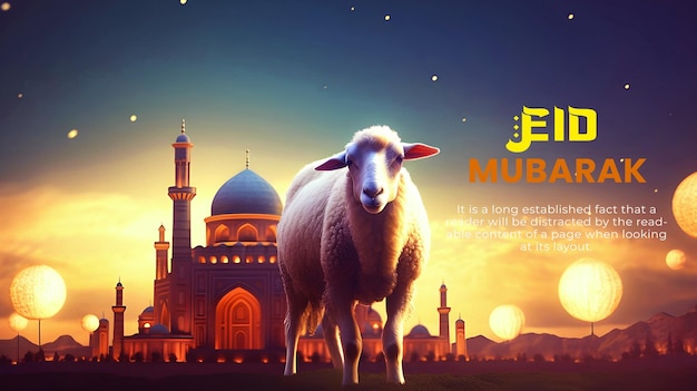 Eid Mubarak template design