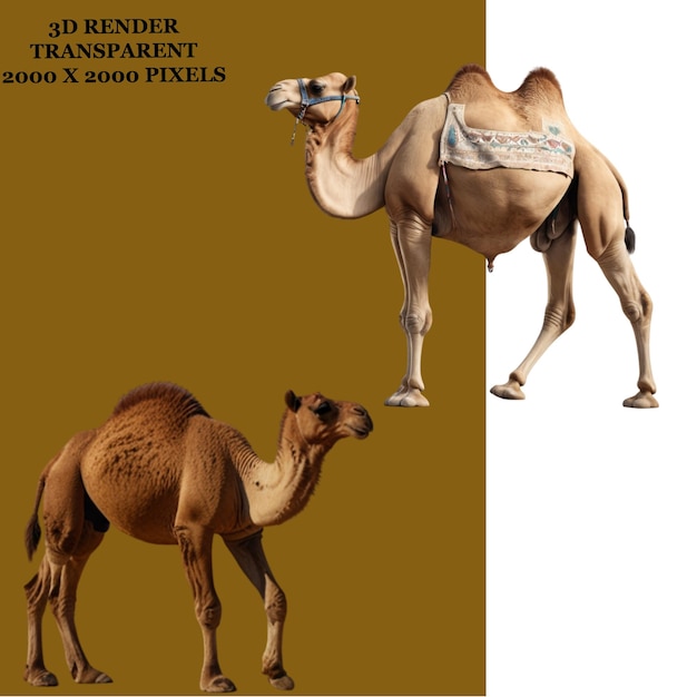 EidulAzha Cow Goat Bull Camel Sheep Lamb white background