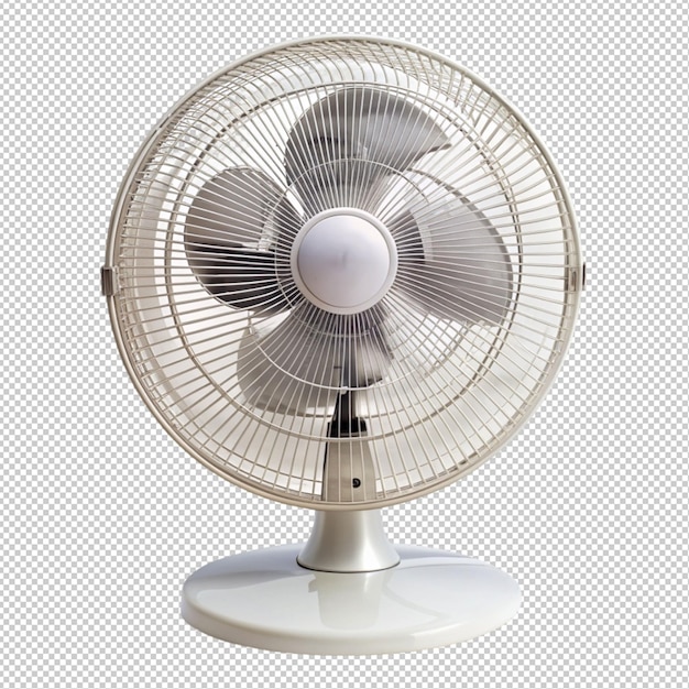 Electric Desk Fan Icon Isolated 3d render illustration