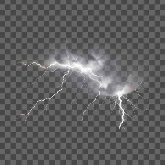 Electric storm lightning bolt energy