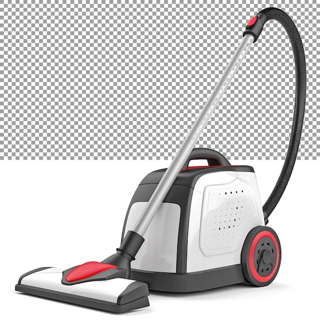 PSD an electrical appliance used for cleaning floors and carpets on a transparent background