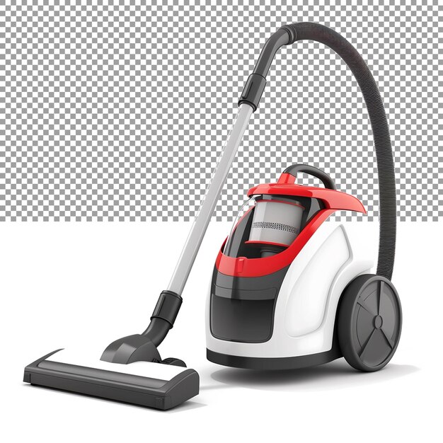 PSD an electrical appliance used for cleaning floors and carpets on a transparent background