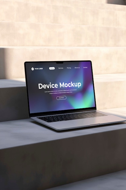 Electronic device mockup design