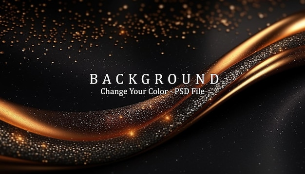 Elegant Black Luxury background Generative AI