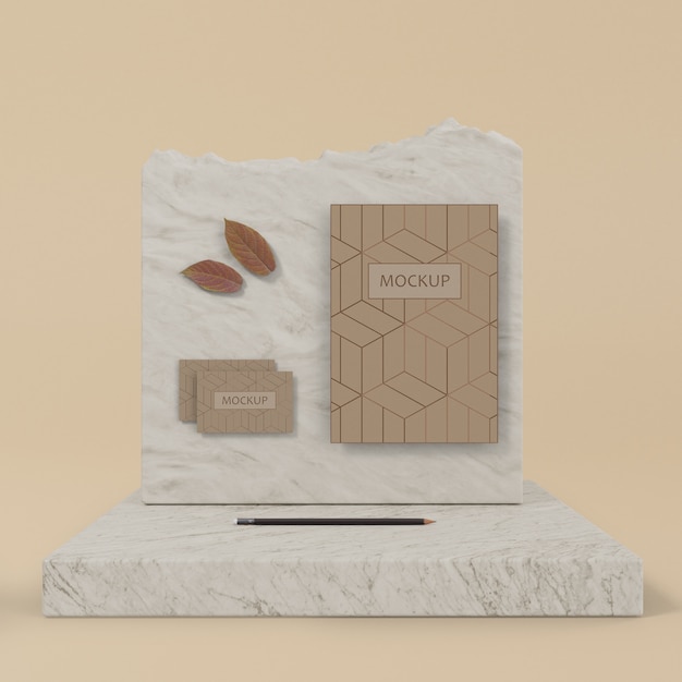 Elegant branding concept mock-up