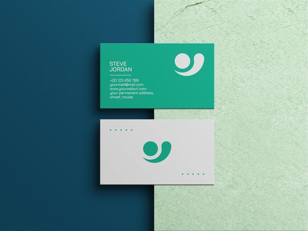 Elegant Business Card Mockup