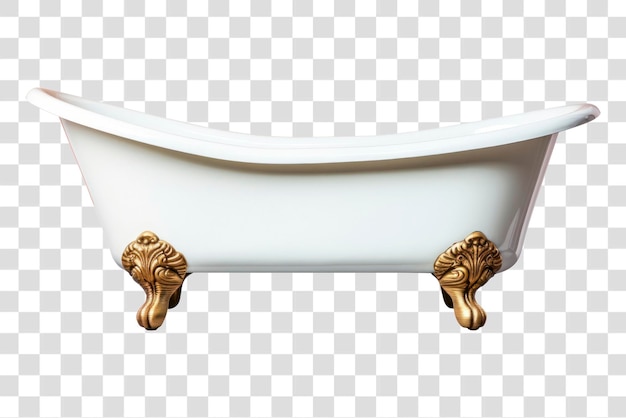 Elegant clawfoot bathtub design