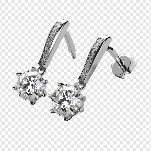 Elegant Diamond Earrings