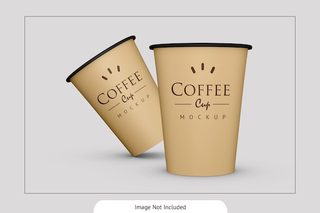 Elegant Drink Paper Cup Mockup