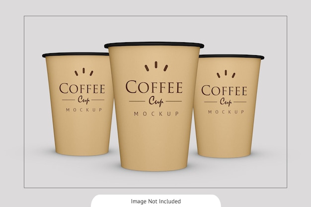 Elegant Drink Paper Cup Mockup