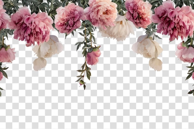 Elegant floral border design