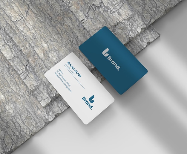 Elegant and Modern Business card mockup