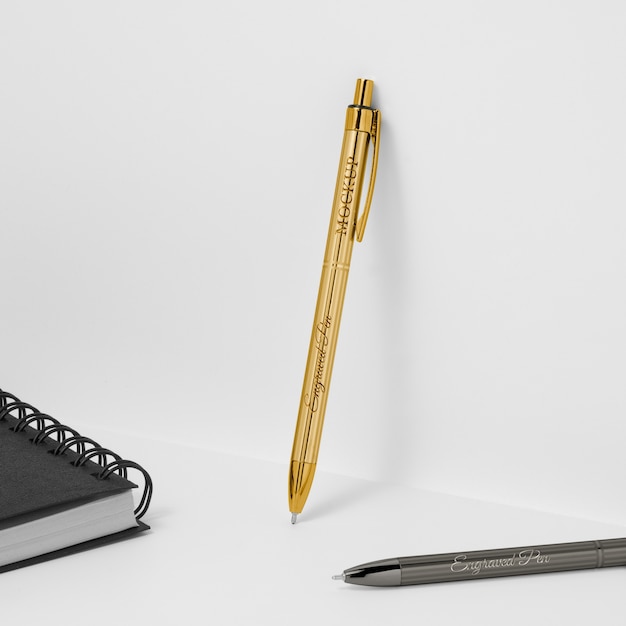 Elegant pen mockup design