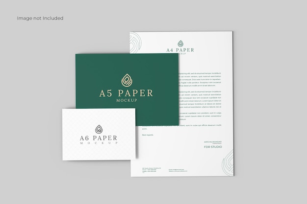 Elegant Stationery Mockup