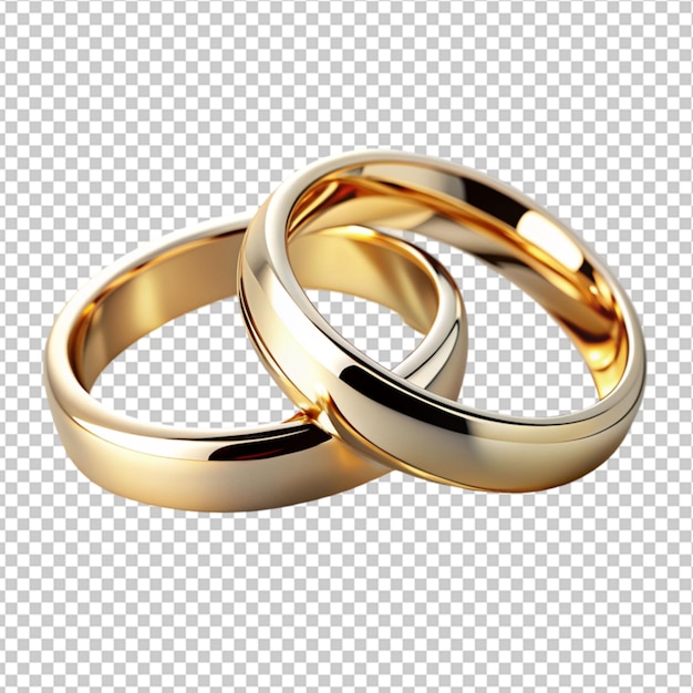 PSD elegant wedding rings