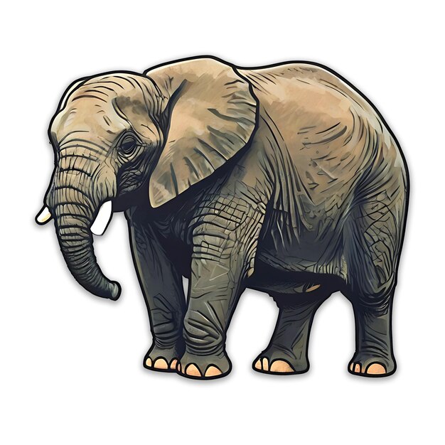 Elephant Icon psd