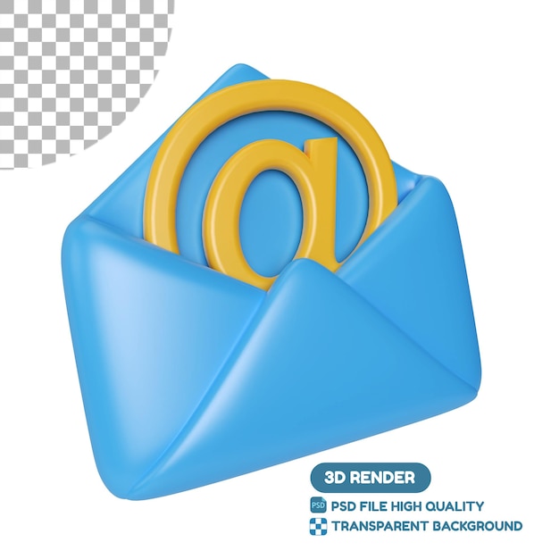 Email 3D Illustration Icon