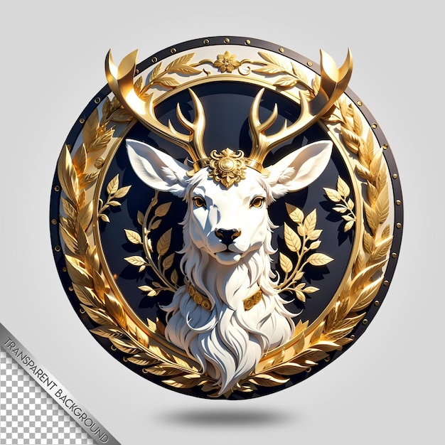 PSD emblem transparent background