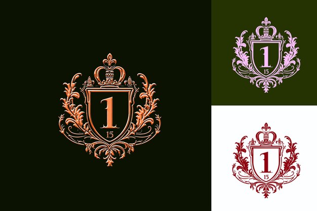 PSD the emblems of the year are from the year of the year