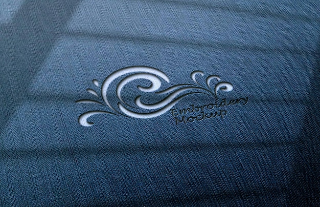 Embroidery Logo Mockup