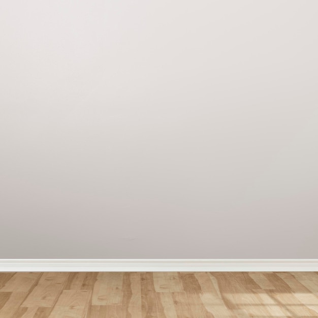 PSD empty room wall mockup psd minimal interior design