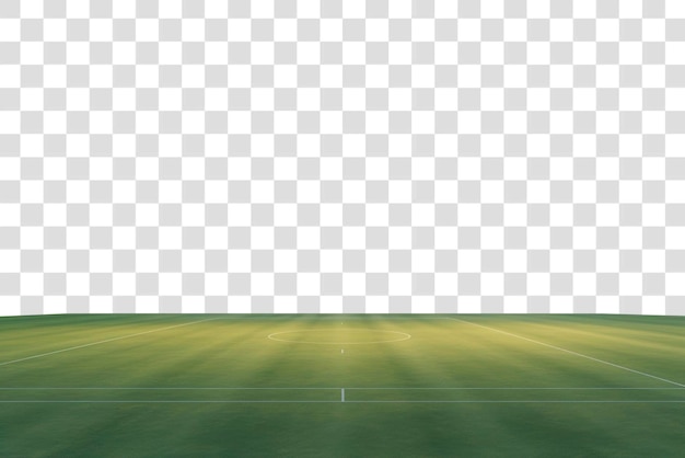 PSD empty soccer field background