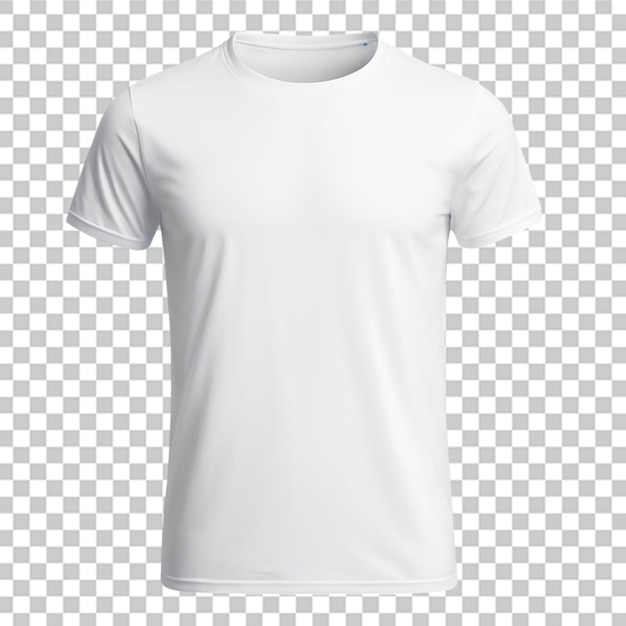 Empty T shirt mockup template design transparent background