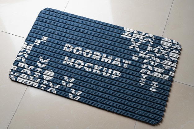 Entrance doormat mockup