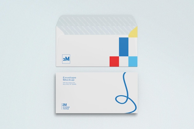 Envelope Mockup Design Rendering