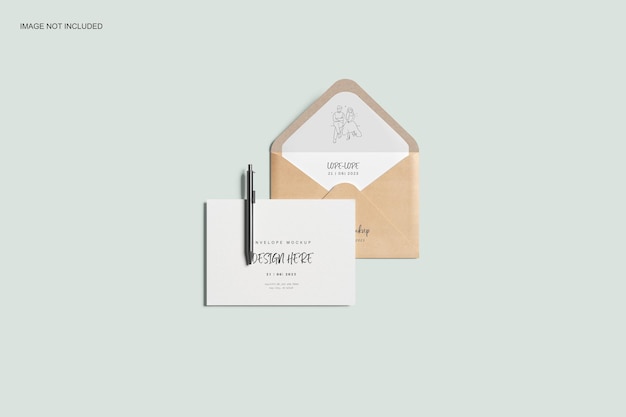 Envelope mockup