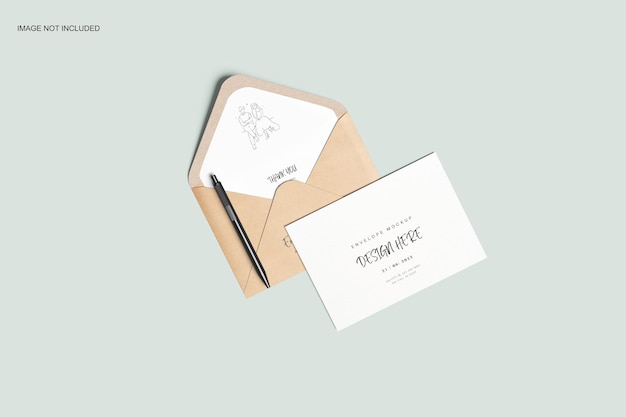 Envelope mockup