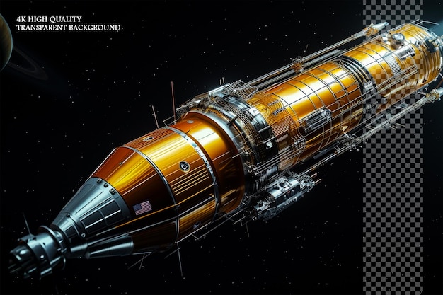 Envision the future of space exploration with in on transparent background