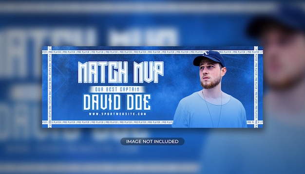 Esport gaming social media and Facebook cover template