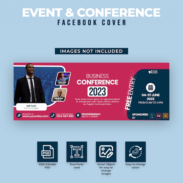 Event & Conference Facebook Cover