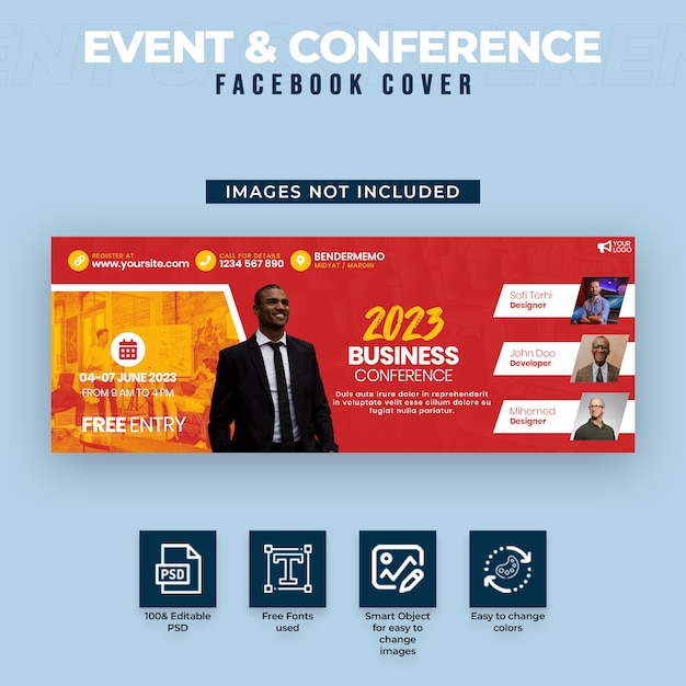 Event & Conference Facebook Cover