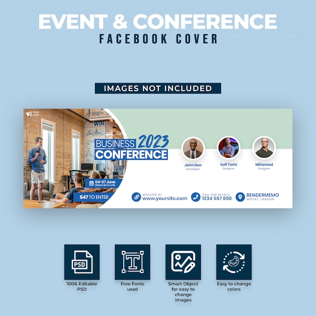 Event & Conference Facebook Cover